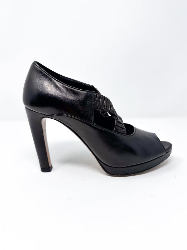 Prada Peep Toe Heel