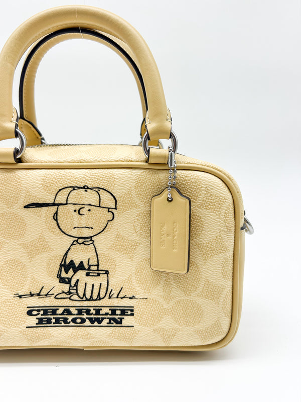 Coach x Peanuts Charlie Brown Mini Satchel