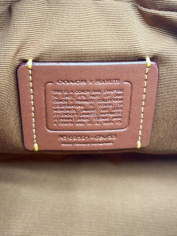 Coach x Peanuts Charlie Brown Mini Satchel