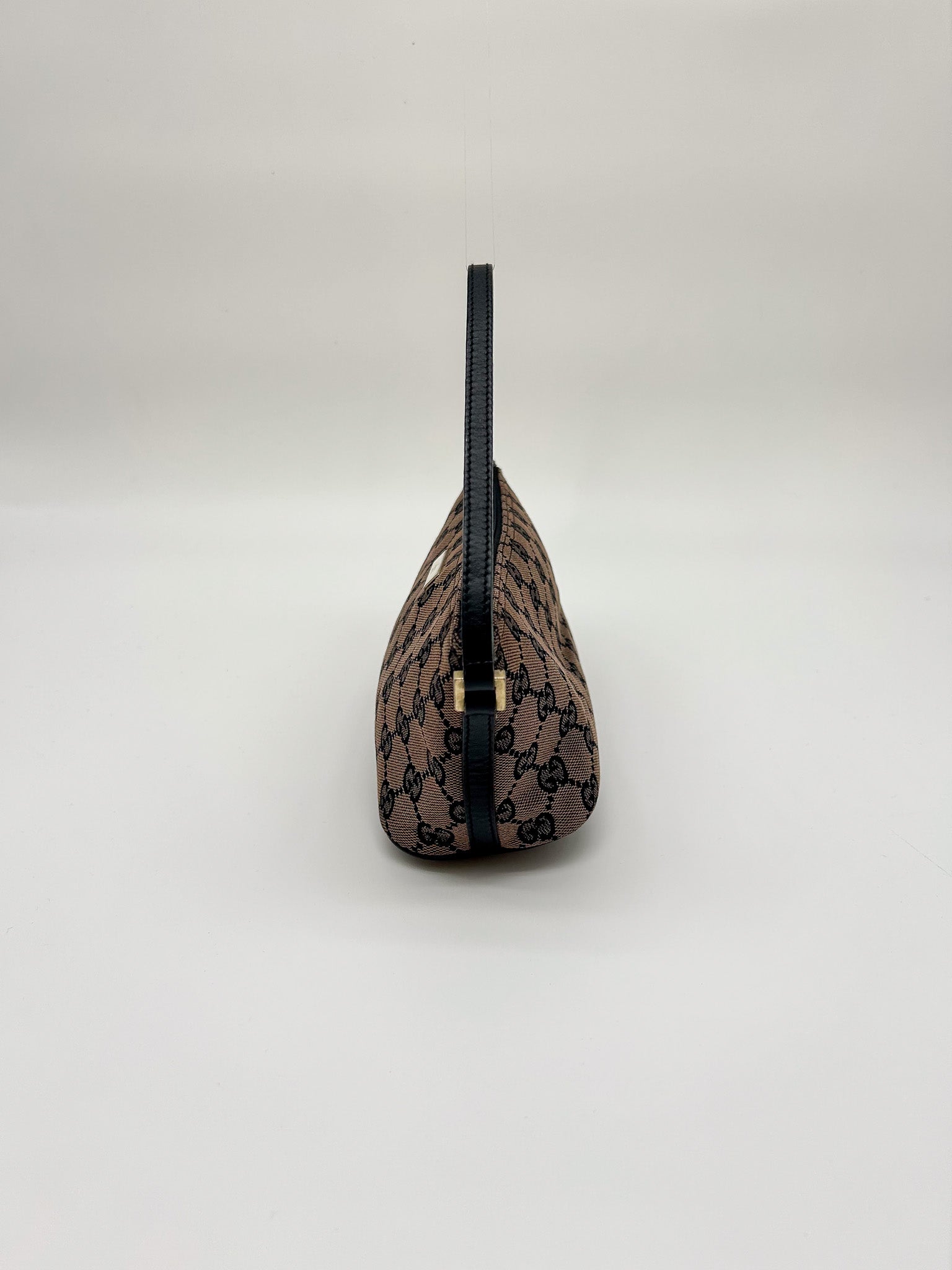 Gucci Brown GG Monogram Mini Pochette Bag