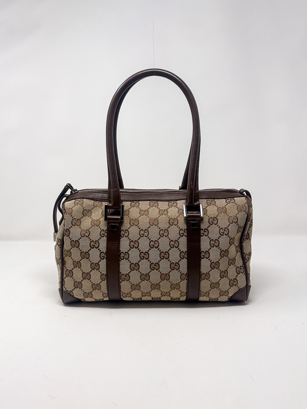Gucci Abbey GG Canvas Boston Bag
