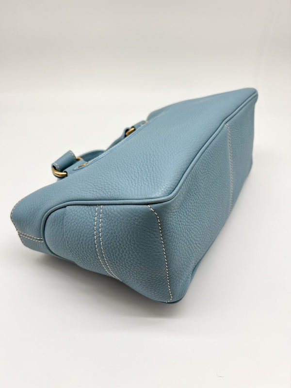 Celine Sky Blue Boogie Bag