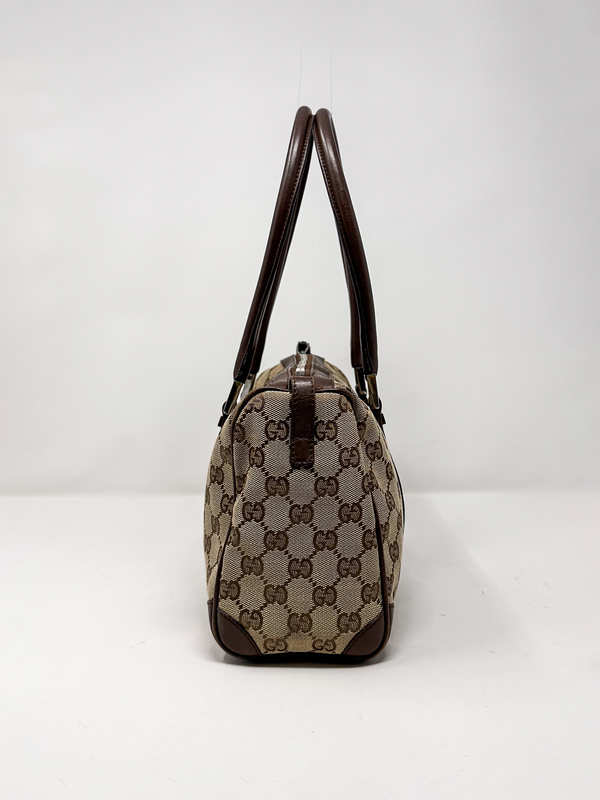 Gucci Abbey GG Canvas Boston Bag