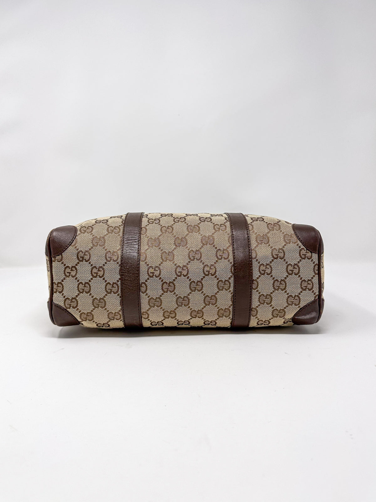 Gucci Abbey GG Canvas Boston Bag