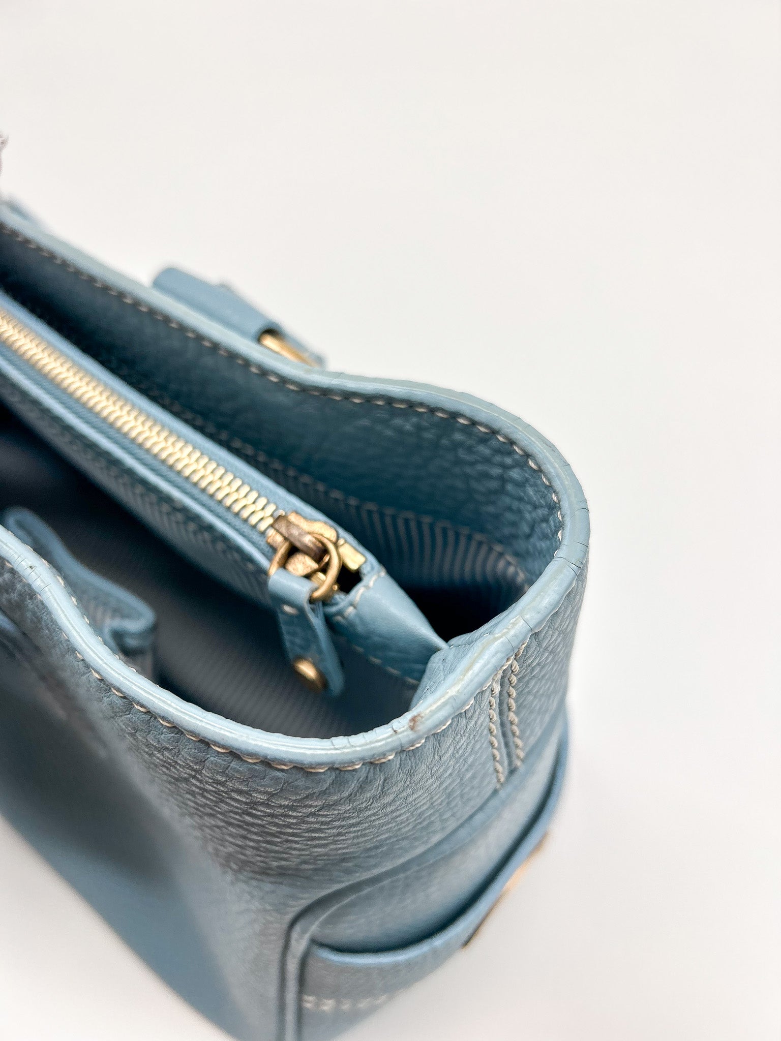 Celine Sky Blue Boogie Bag