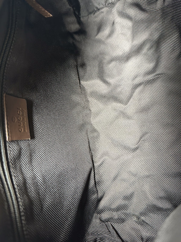 Gucci Abbey GG Canvas Boston Bag