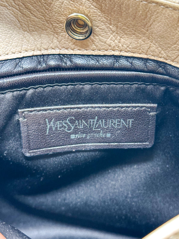 Yves Saint Laurent Rive Gauche Mombasa Hobo Bag