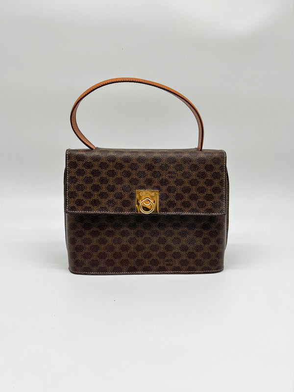 Celine Macadam Top Handle Bag