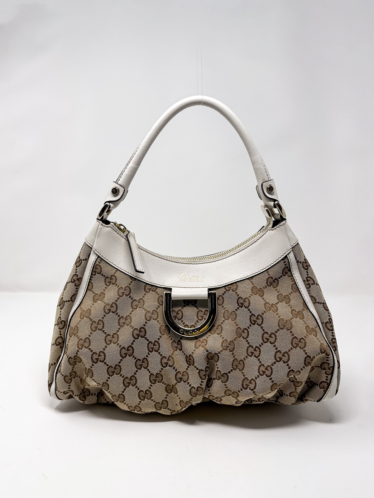Gucci Abbey D-Ring Shoulder Hobo Bag