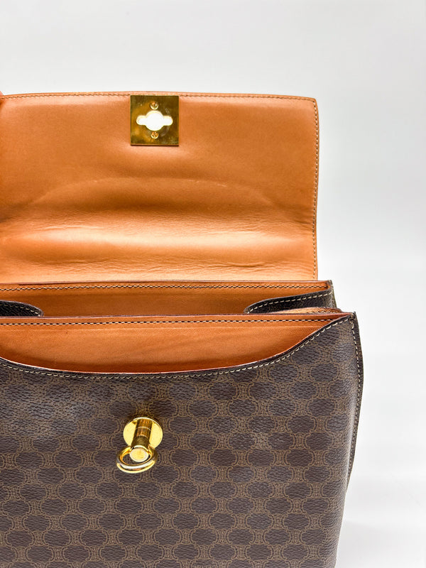 Celine Macadam Top Handle Bag