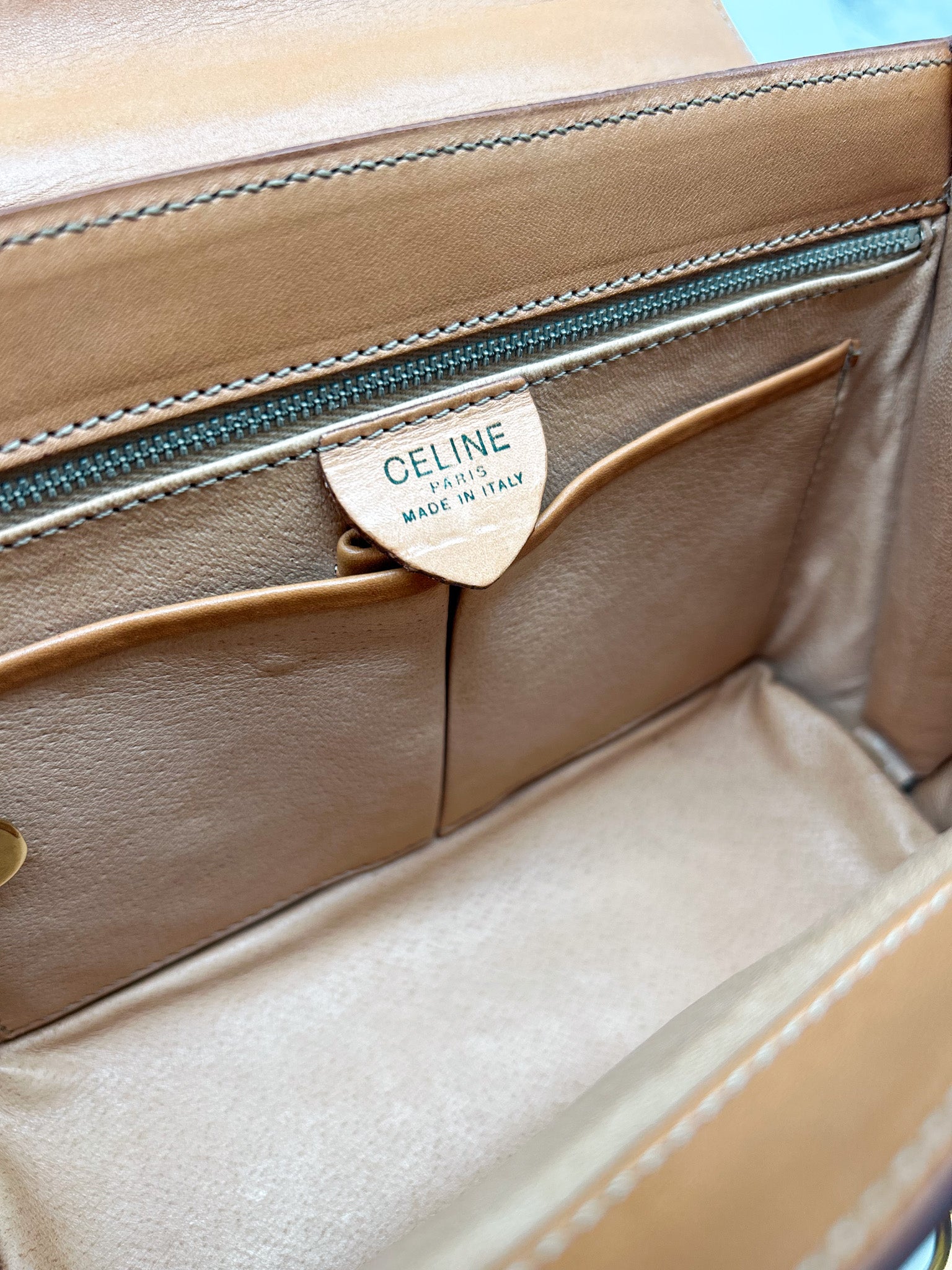 Celine Macadam Top Handle Bag