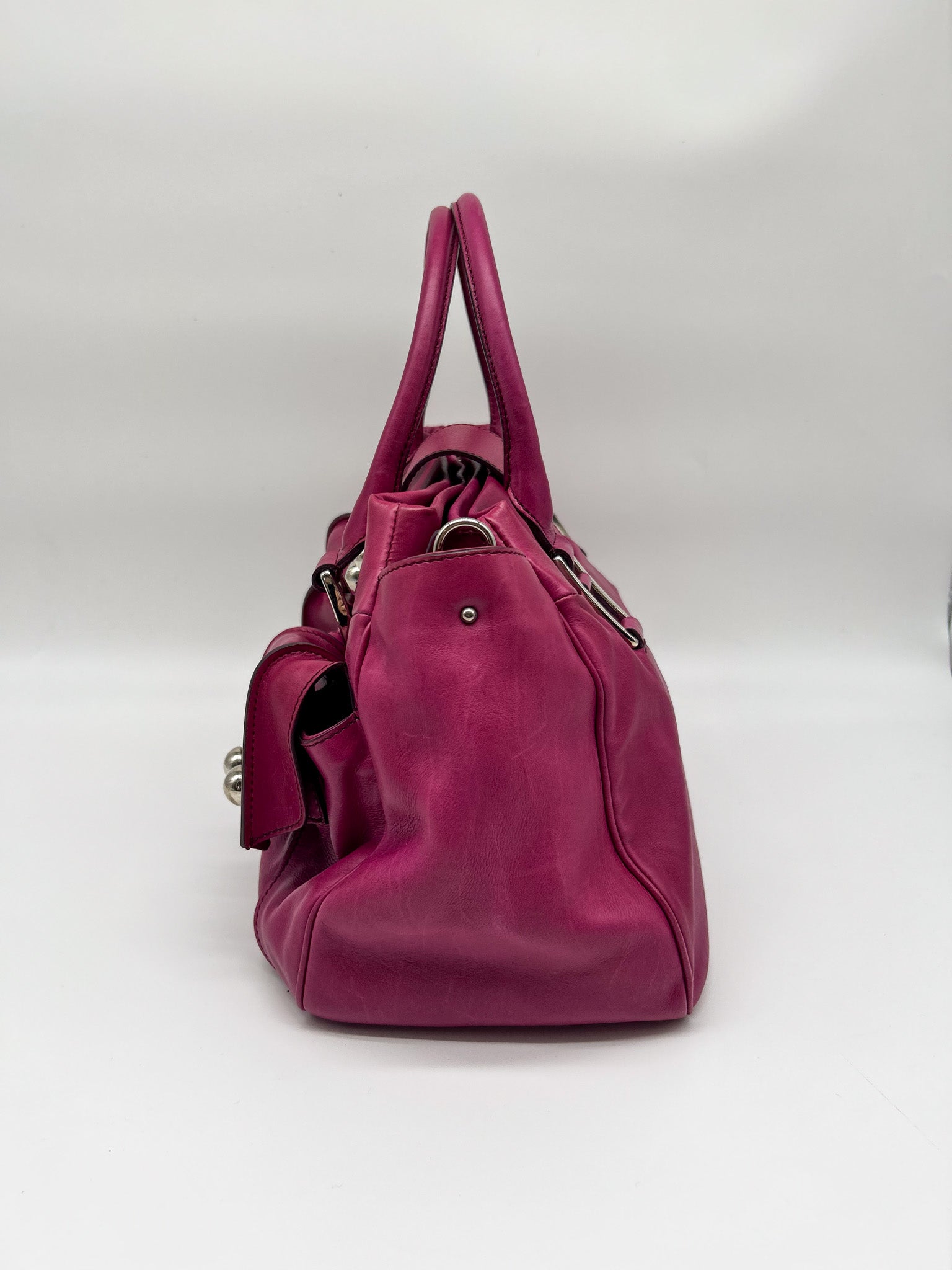 Celine 2Way Satchel Bowler Bag