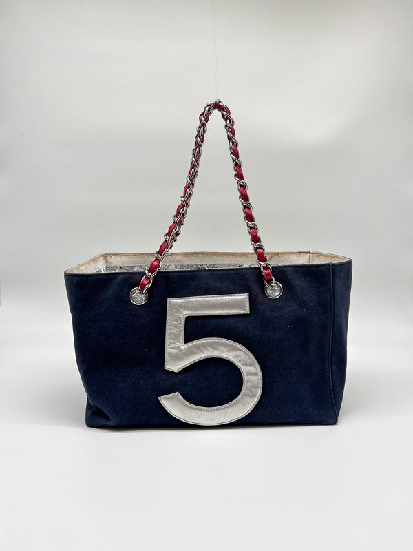 Chanel “No. 5” Choco Bar Tote Bag