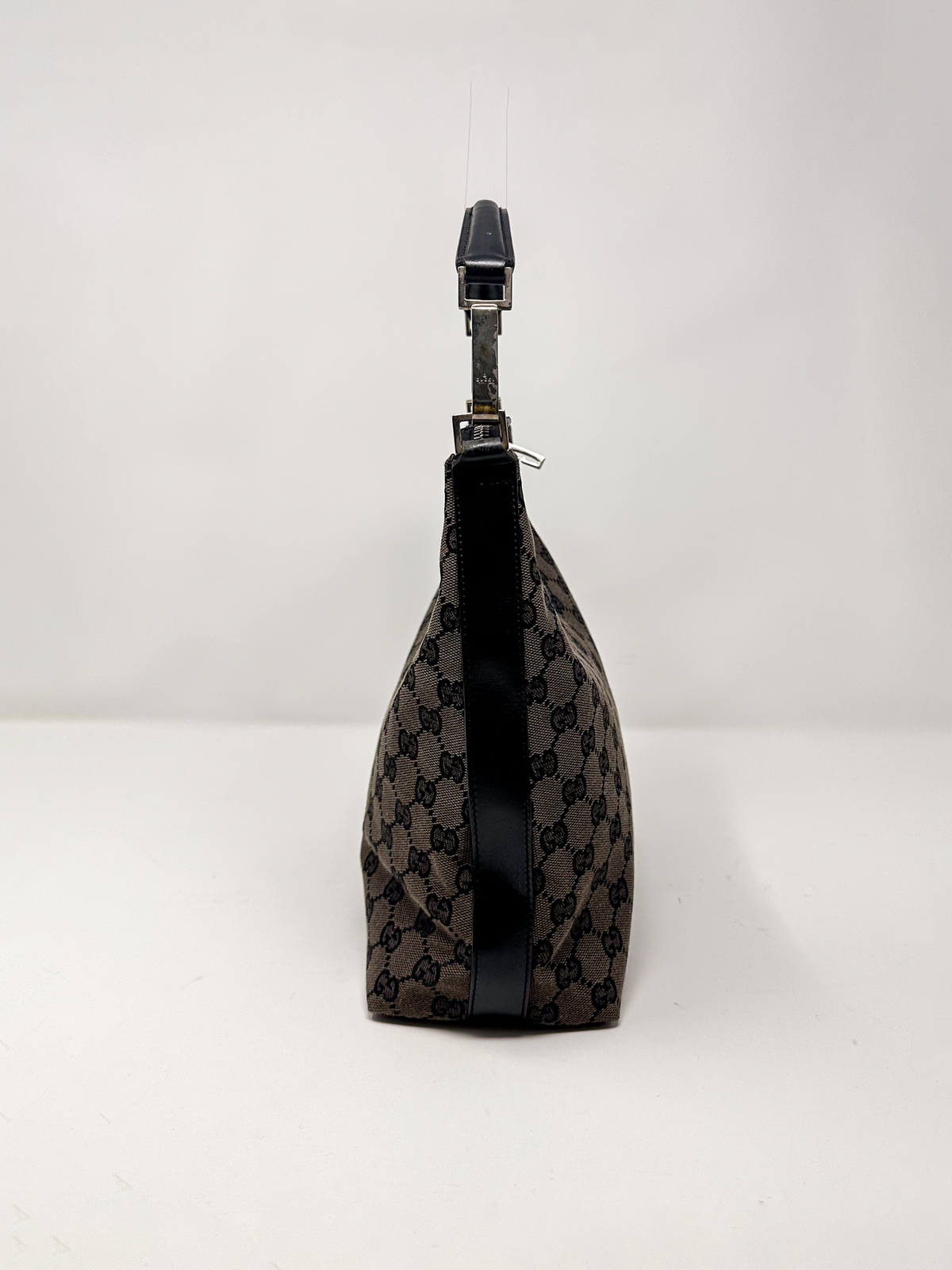 Gucci Brown GG Canvas Hobo Bag