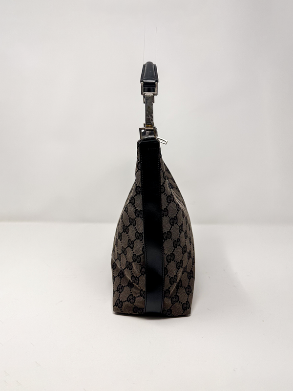 Gucci Brown GG Canvas Hobo Bag