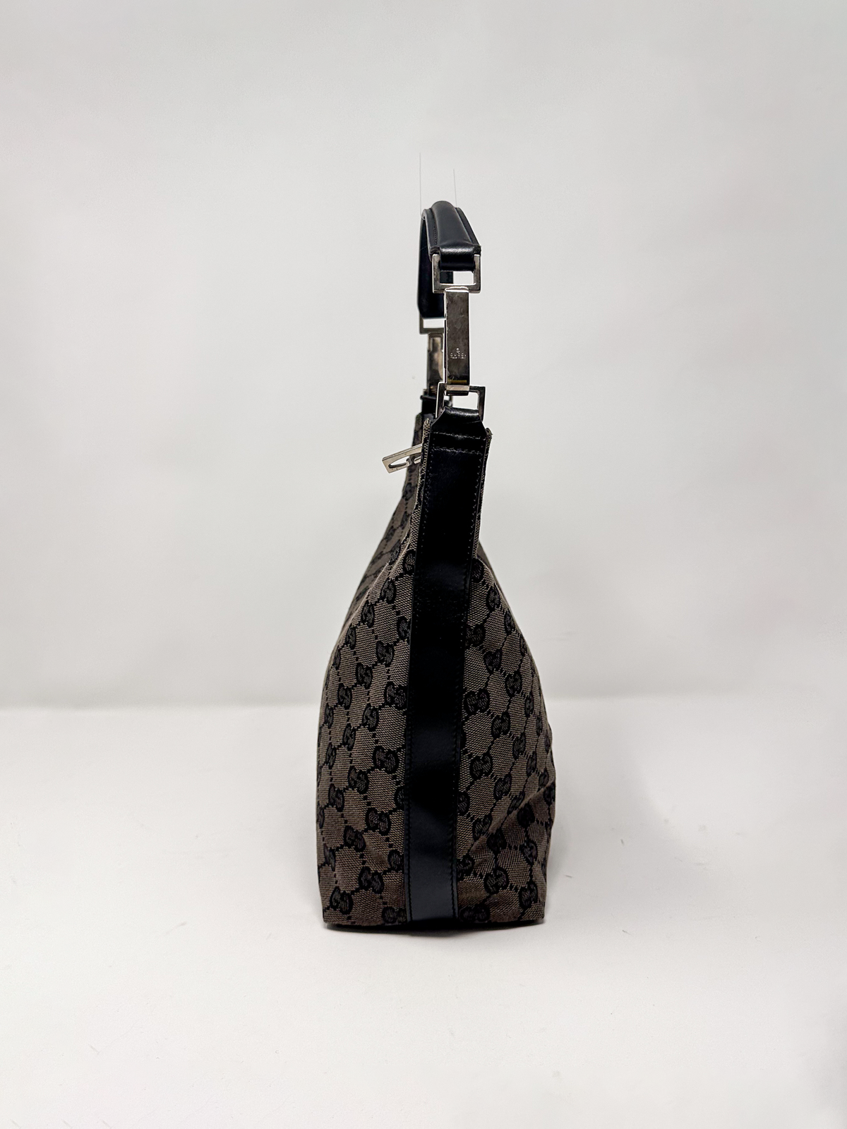 Gucci Brown GG Canvas Hobo Bag