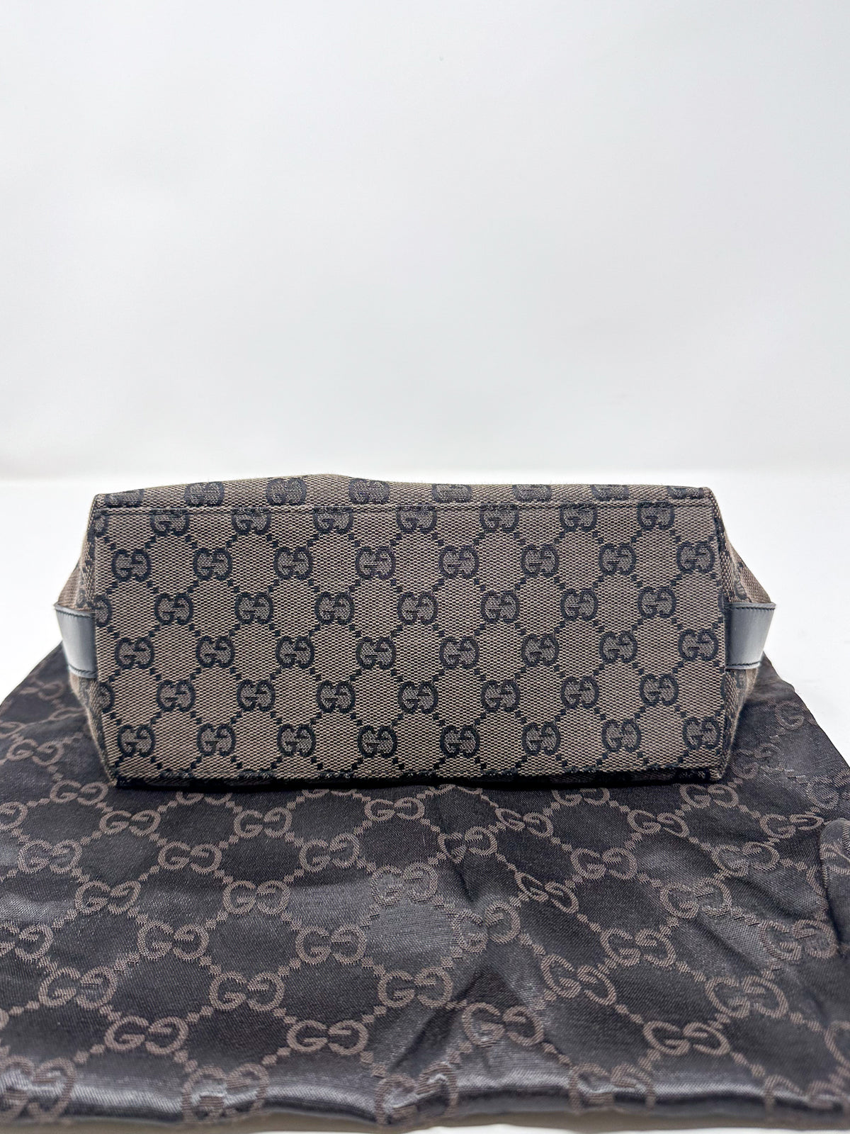 Gucci Brown GG Canvas Hobo Bag