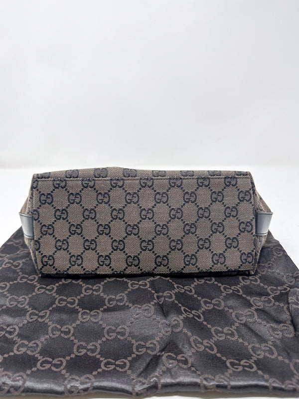 Gucci Brown GG Canvas Hobo Bag