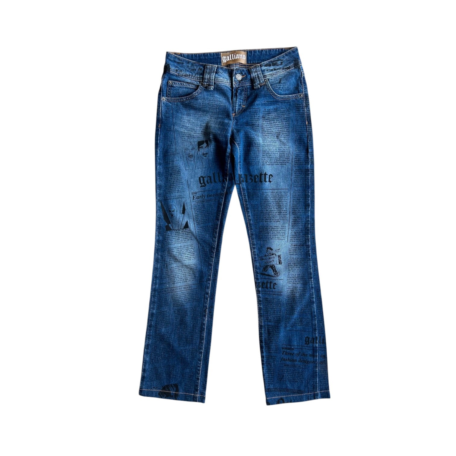 John Galliano Gazette Jeans