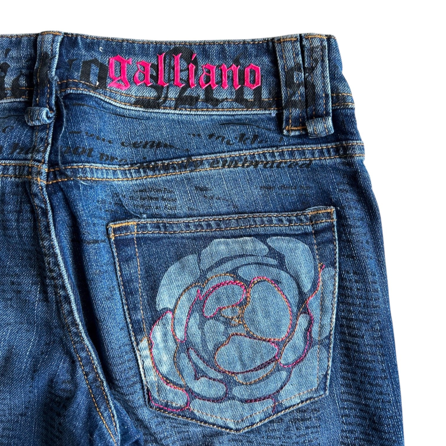 John Galliano Gazette Jeans