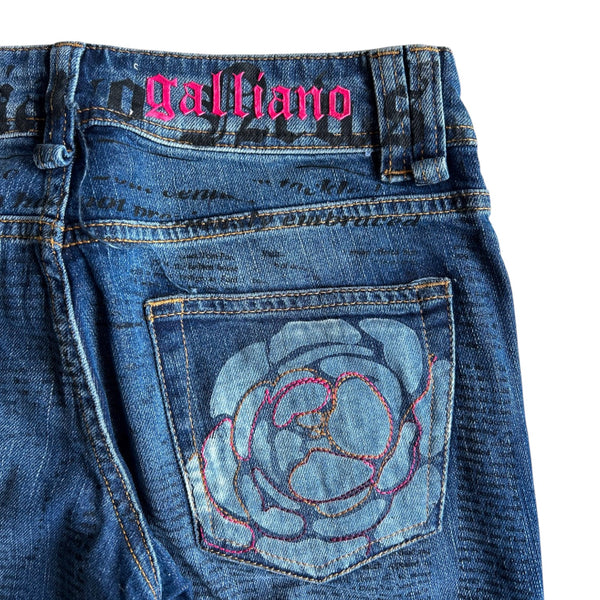 John Galliano Gazette Jeans