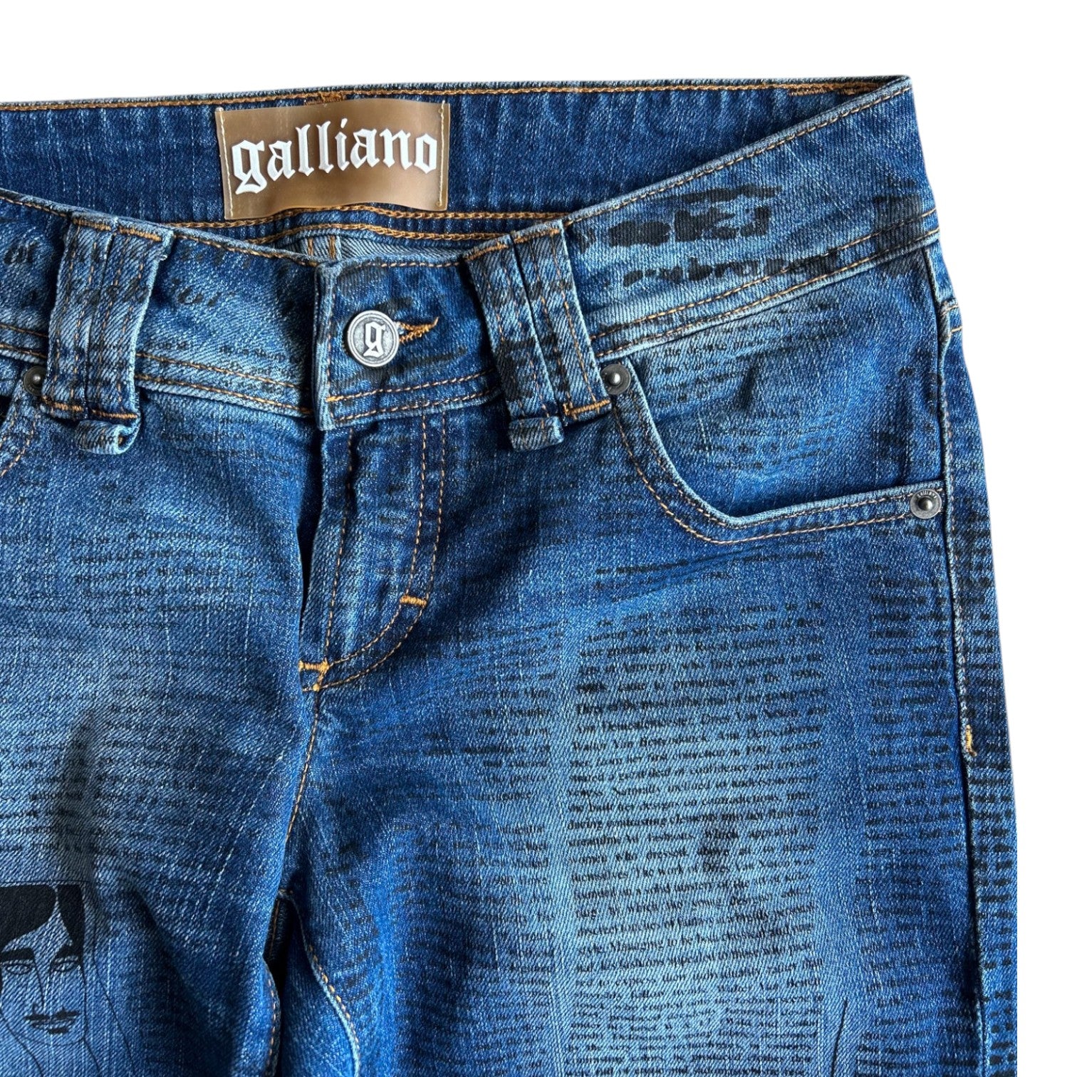 John Galliano Gazette Jeans