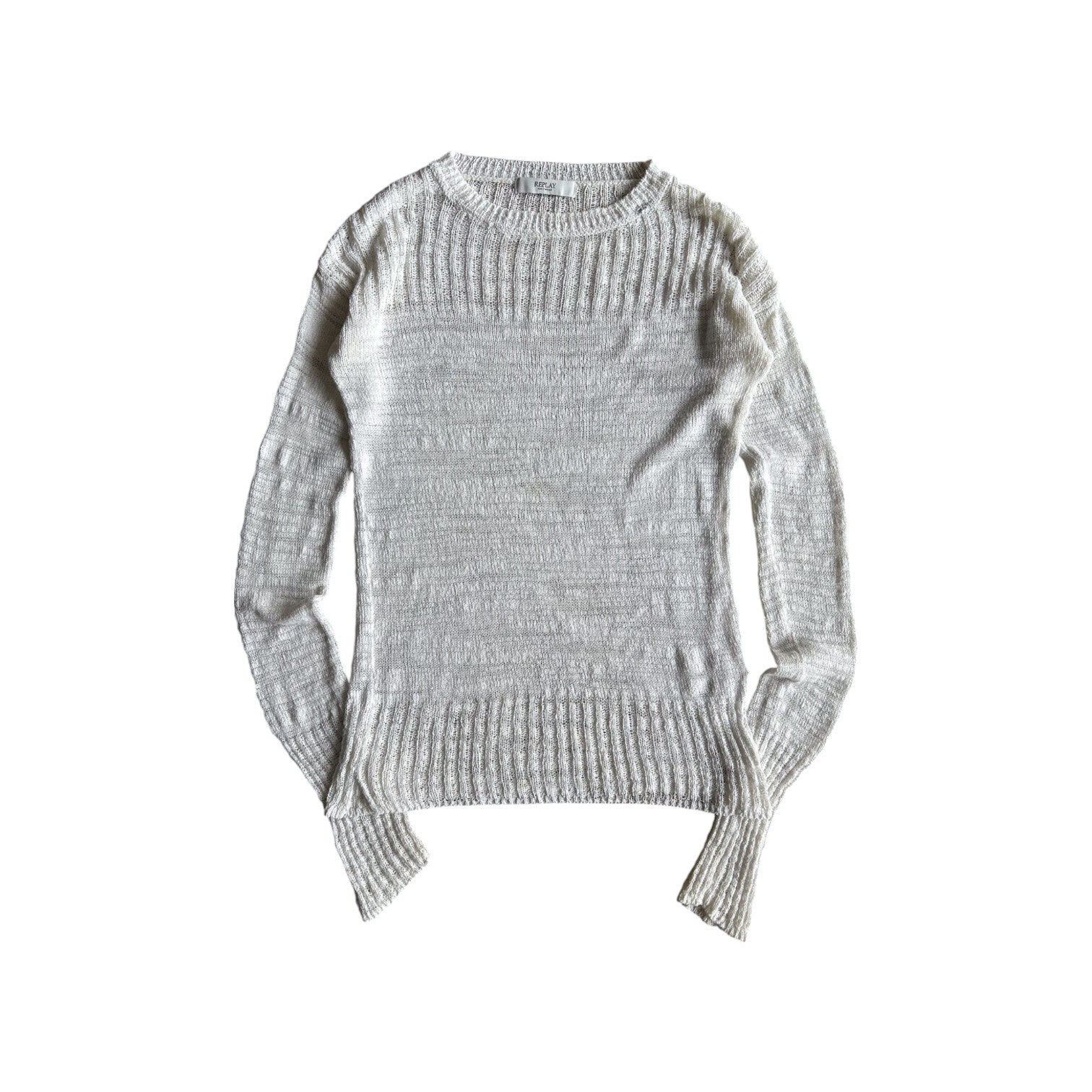 Replay Crochet Knit Jumper