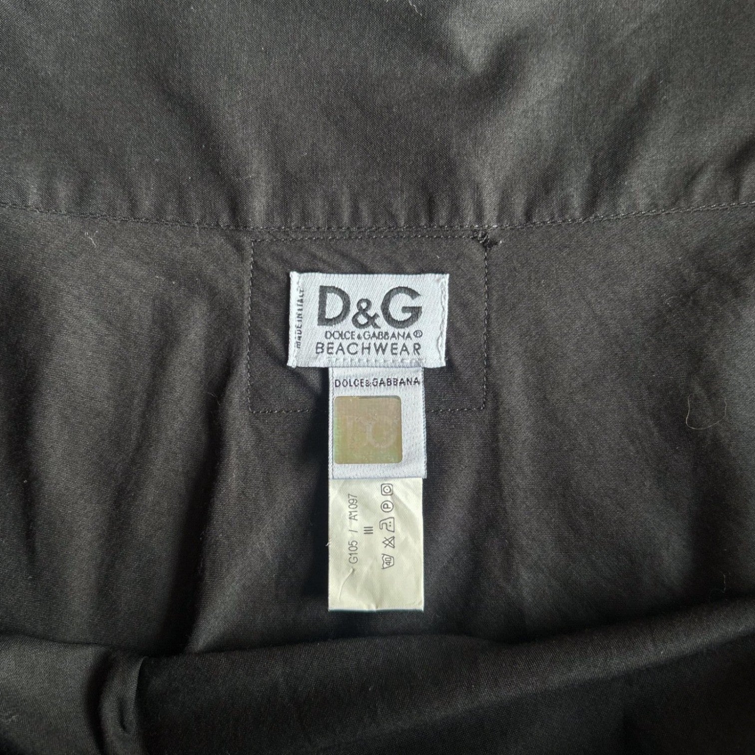 Dolce and Gabbana Beach Wrap Mini Skirt