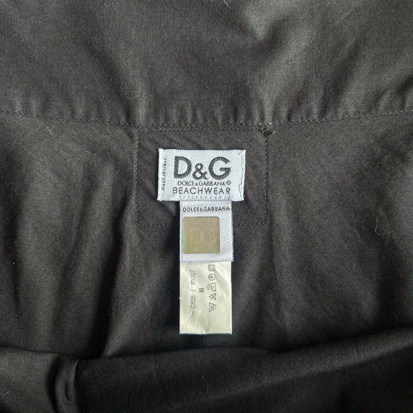 Dolce and Gabbana Beach Wrap Mini Skirt