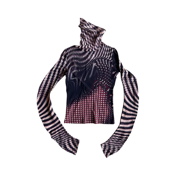 Just Cavalli Mesh Turtle Neck