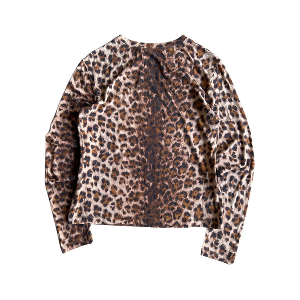 Moschino Leopard-Print Top.
