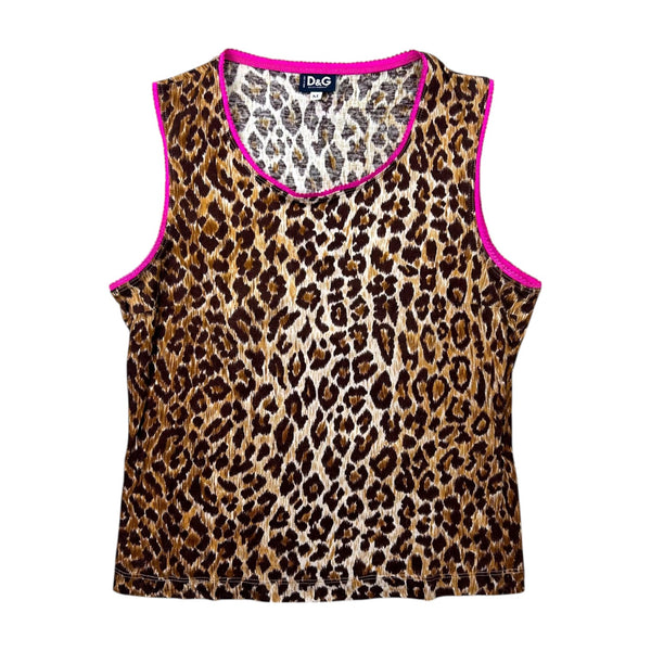 D&G Leopard Print Tank