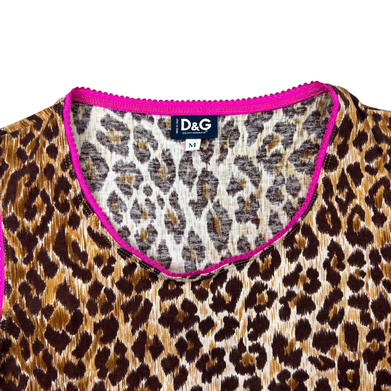 D&G Leopard Print Tank