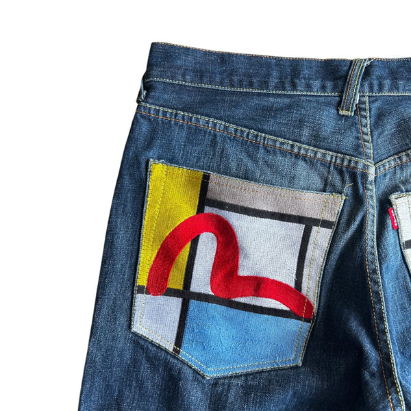 Evisu Denim Shorts