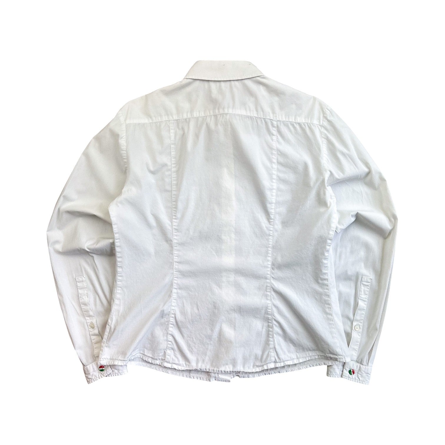 Burberry White Button-Up Shirt