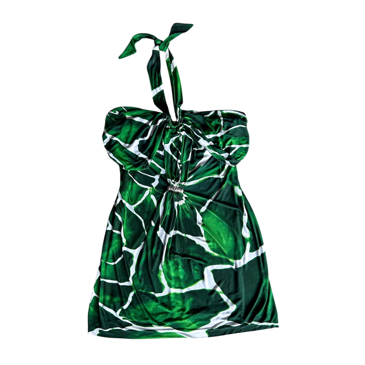 Roberto Cavalli Halter Mini Dress