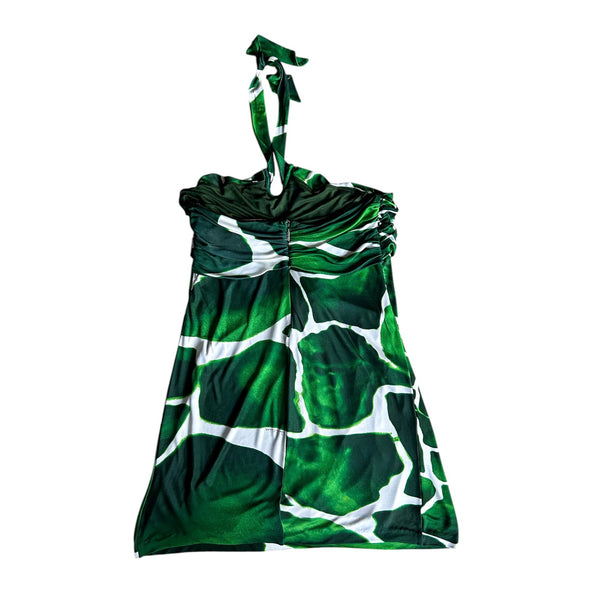 Roberto Cavalli Halter Mini Dress