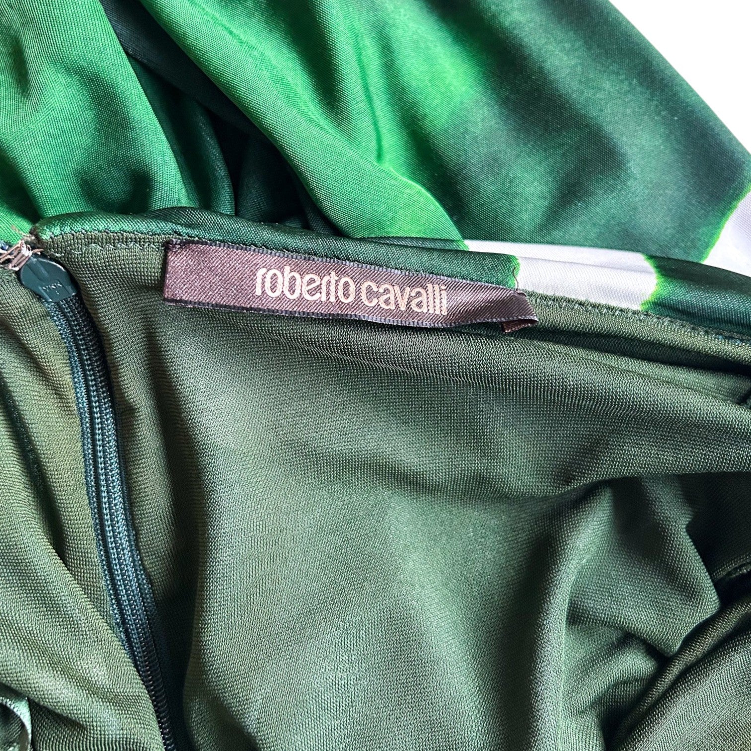 Roberto Cavalli Halter Mini Dress