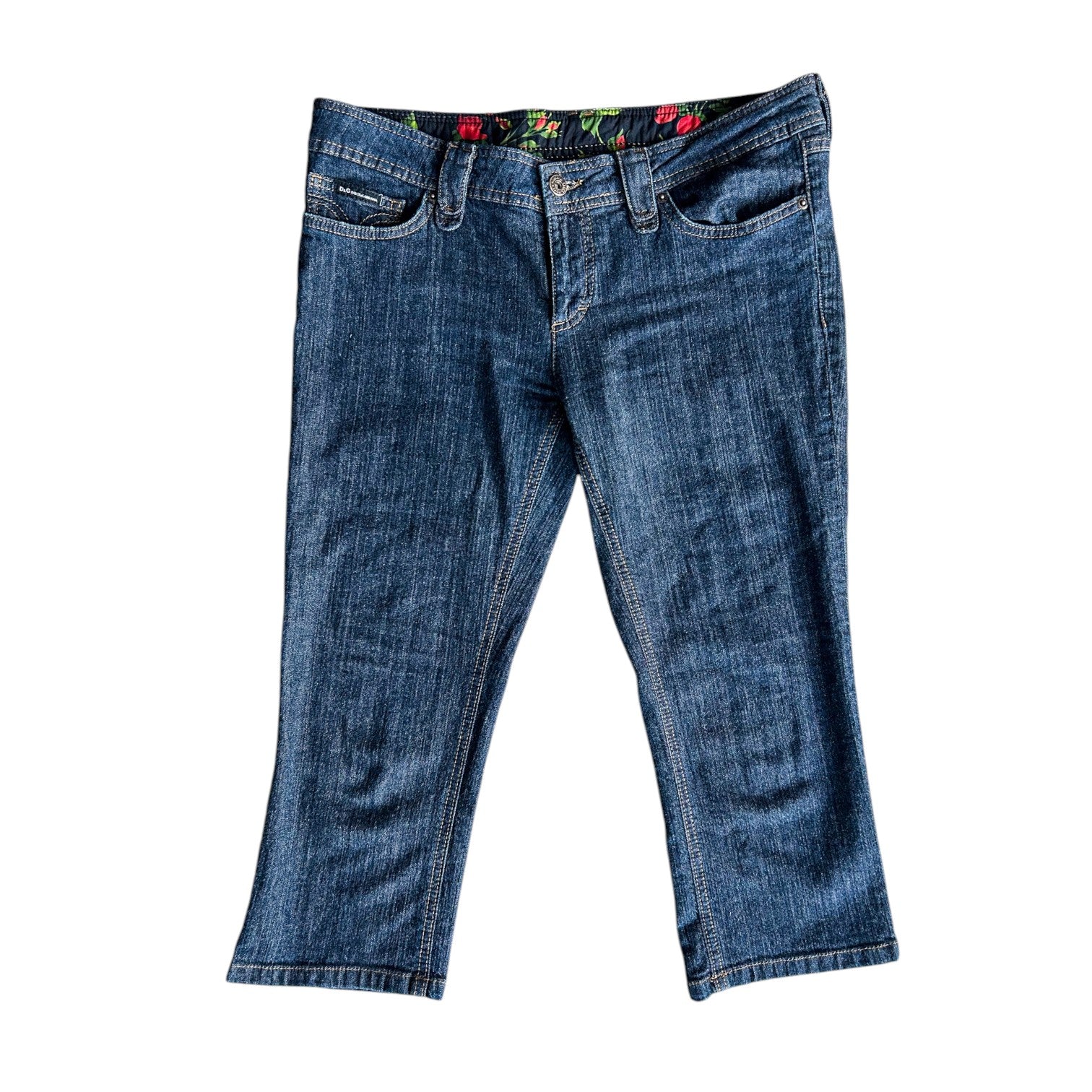 D&G Glamour Capri Jeans
