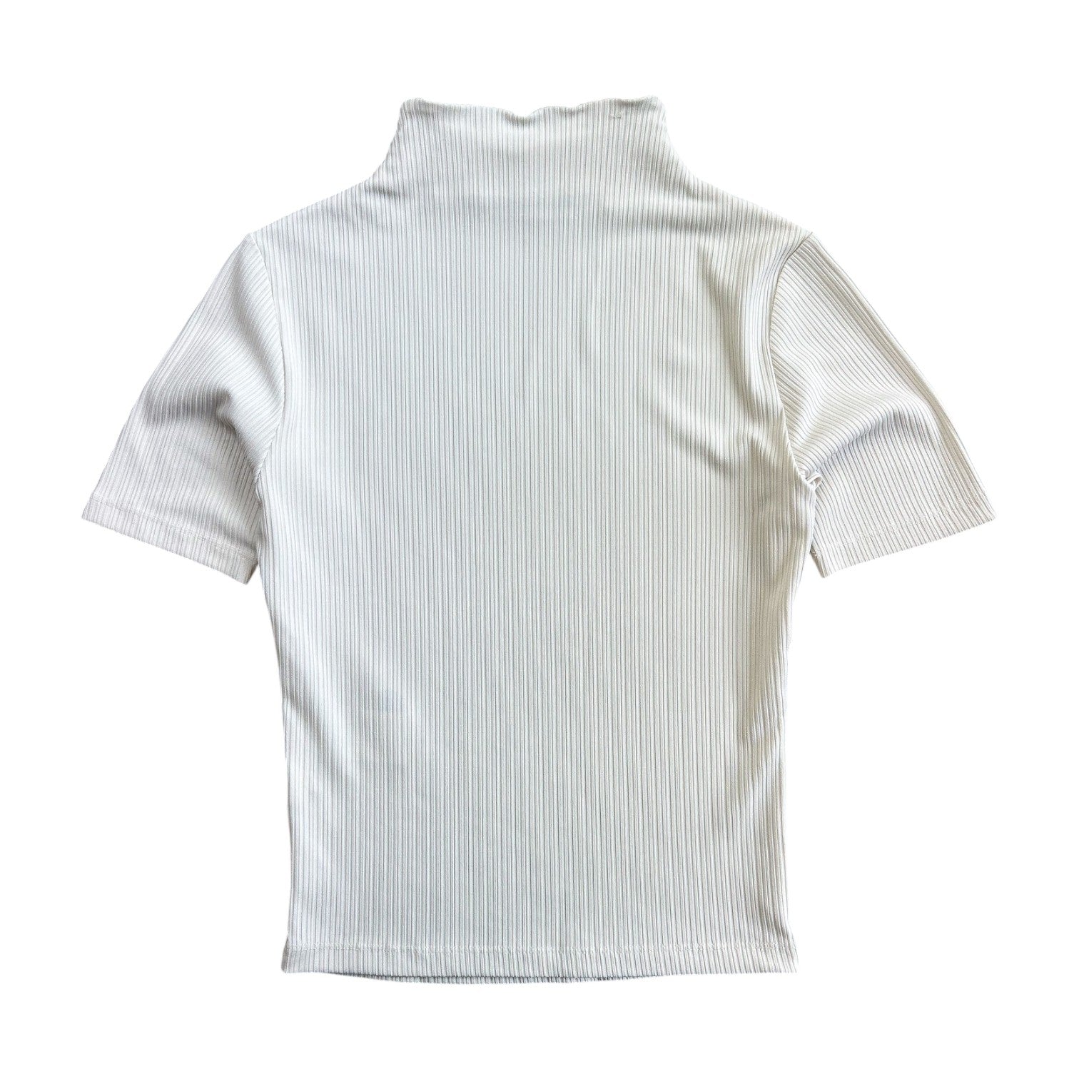 Calvin Klein Jeans White Mock Neck Top