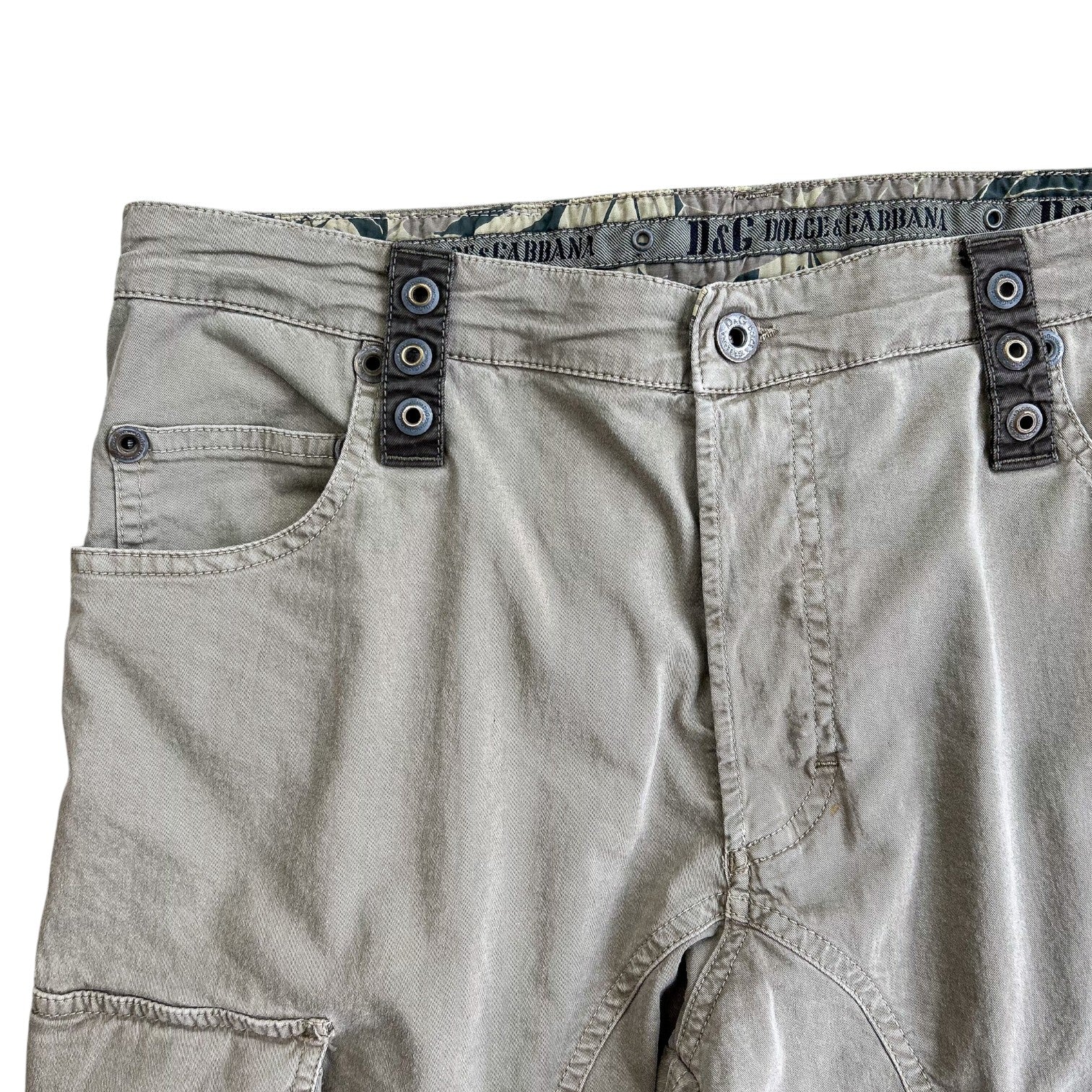 D&G Cargo Capri Pants