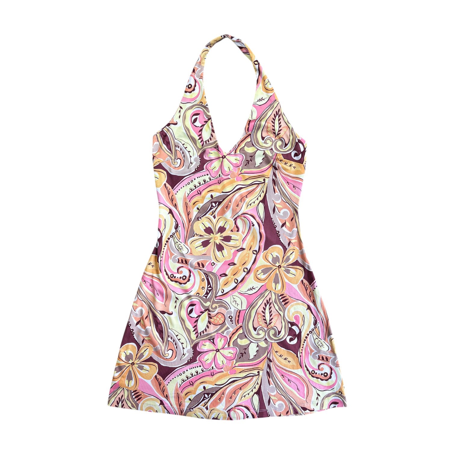 Dolce & Gabbana Halterneck Mini Dress