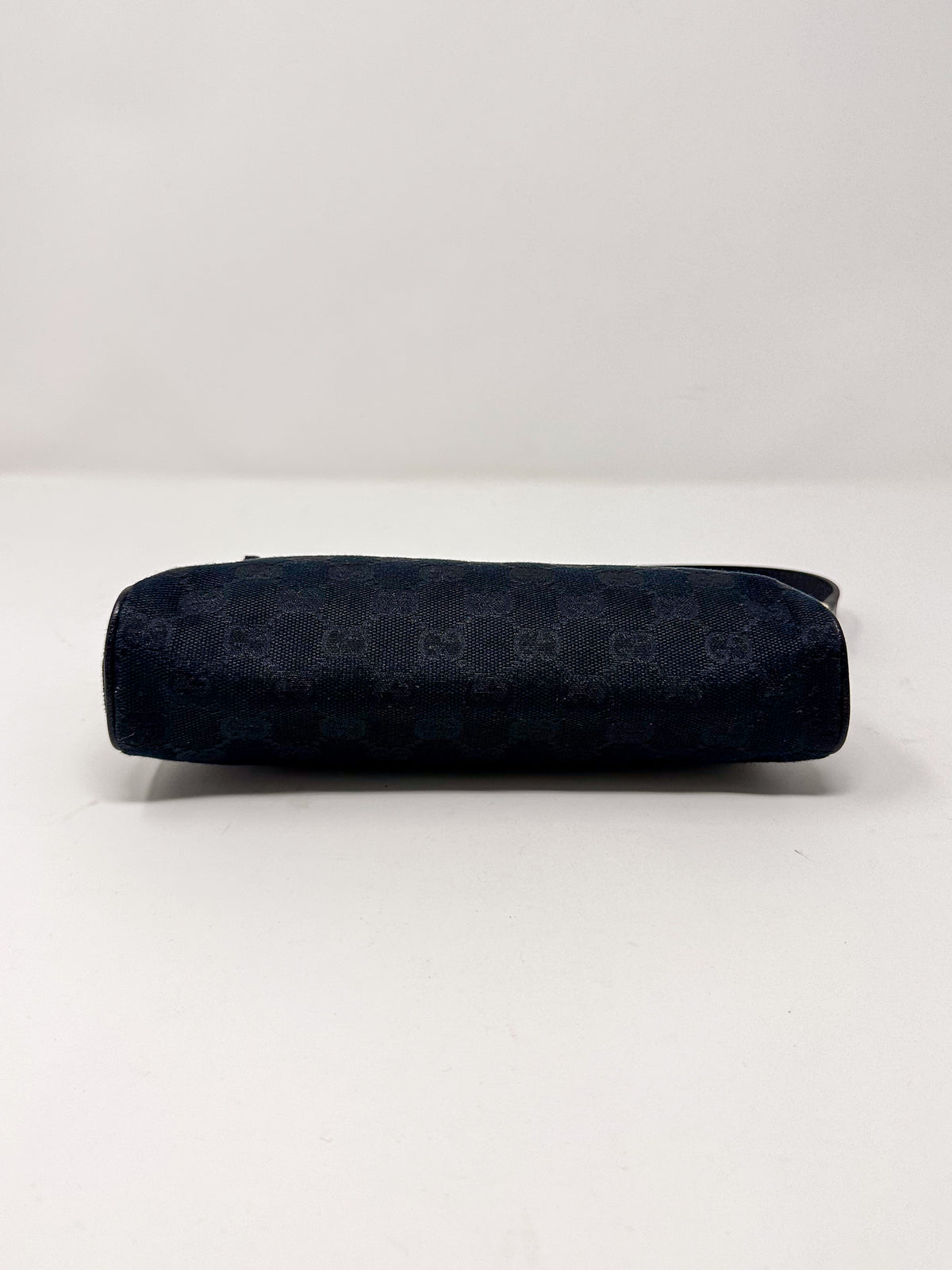Gucci Black GG D-Ring Pochette