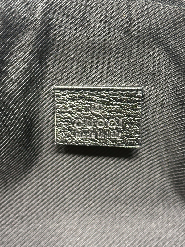 Gucci Black GG D-Ring Pochette