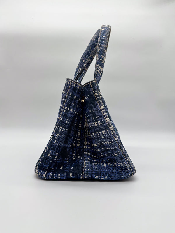 Prada Canapa Canvas Tote Bag