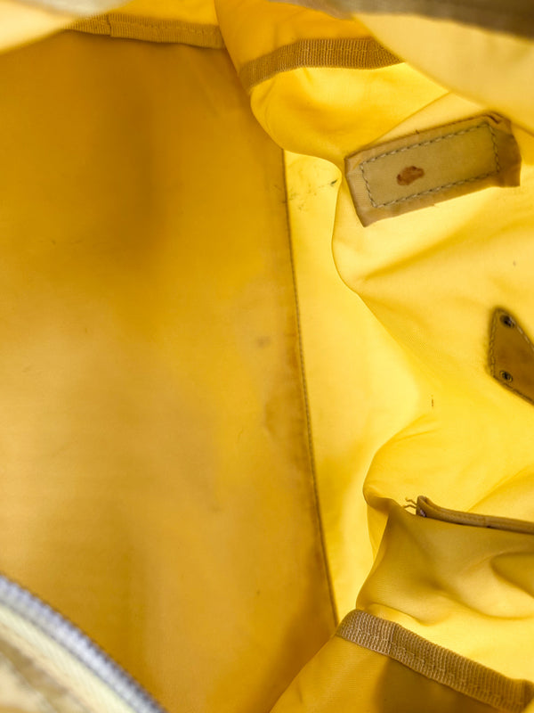 Prada Yellow Tessuto Nylon Tote Bag