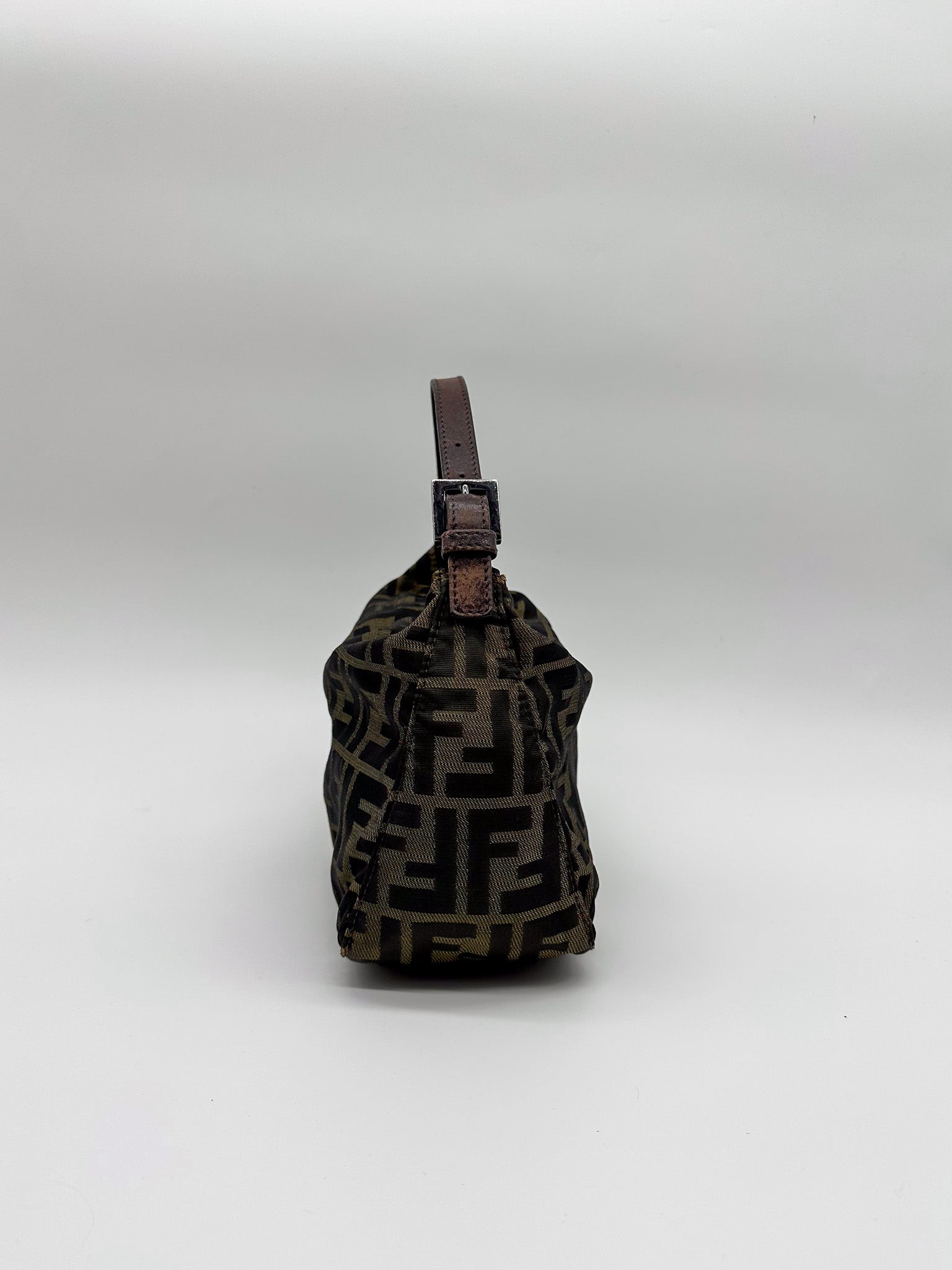 Fendi Zucca Canvas Mini Pouch