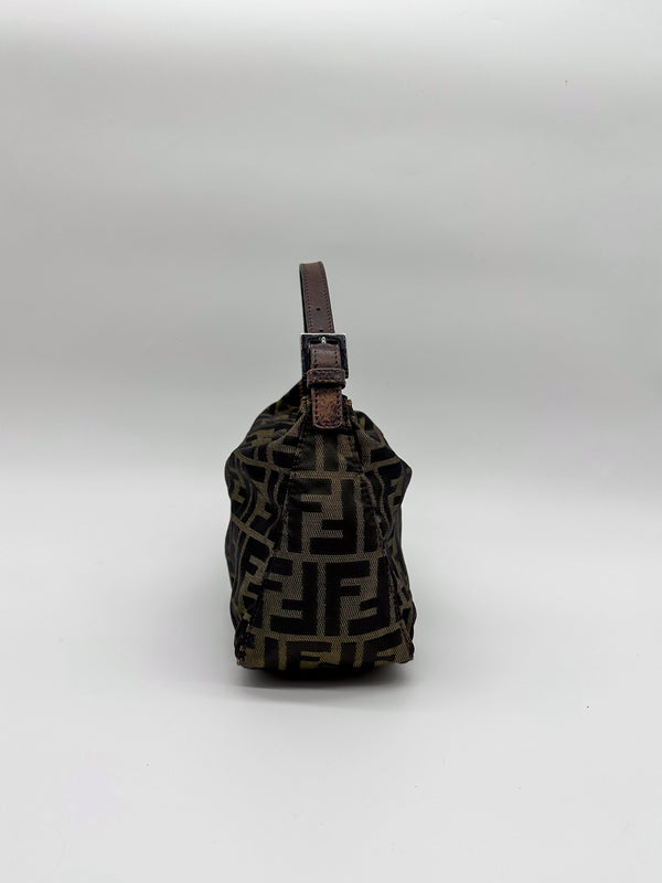 Fendi Zucca Canvas Mini Pouch