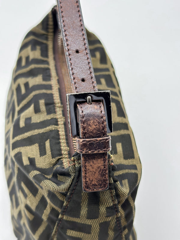 Fendi Zucca Canvas Mini Pouch