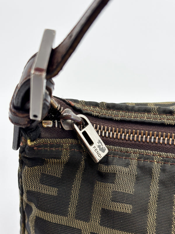 Fendi Zucca Canvas Mini Pouch